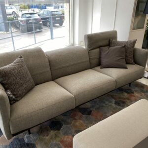 DI TRE Divano Arlott High + Poltrona Cut Swivel + Pouff Nick