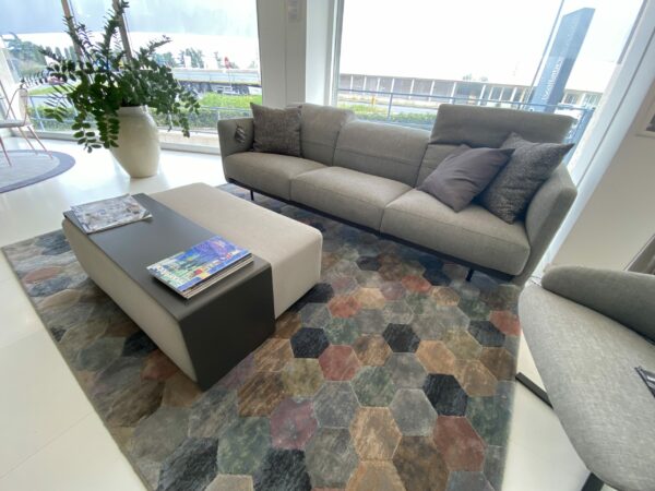 DI TRE Divano Arlott High + Poltrona Cut Swivel + Pouff Nick - immagine 5