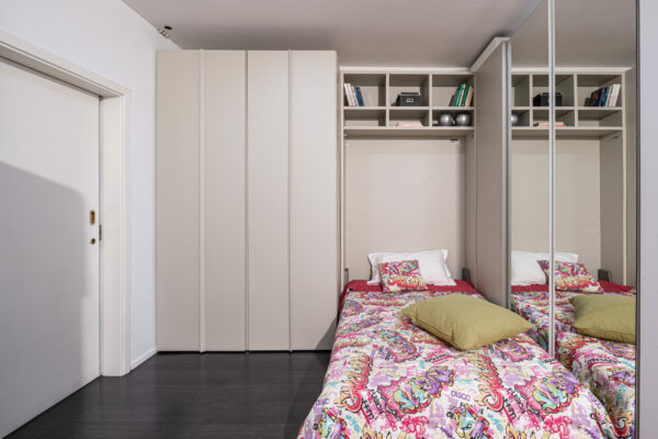 BATTISTELLA CINQUANTATRE Portale cabina + Cabina Armadio + Lavanderia + Letto a ribalta