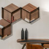 TONIN Scrivania LOGOS + Libreria PANGEA + RIVA1920 Sedia GIOCONDA - immagine 3