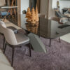 CATTELAN Tavolo TYRON KERAMIK + 4 Sedie MAGDA - immagine 3