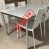 BONTEMPI Tavolo DUBLINO + 4 Sedie EVA